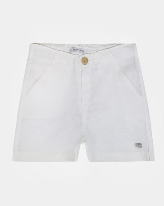 BERMUDA LINO BLANCO