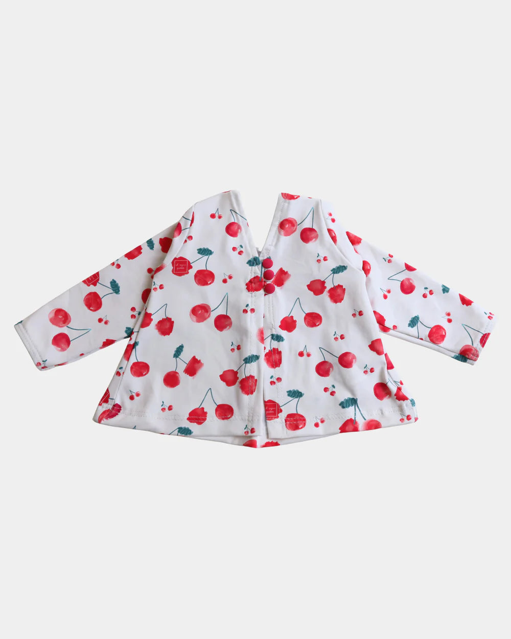 CAMISETA NIÑA M/L CEREZAS