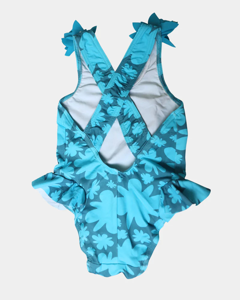 TRAJE DE BAÑO VOLANTE HIBISCUS