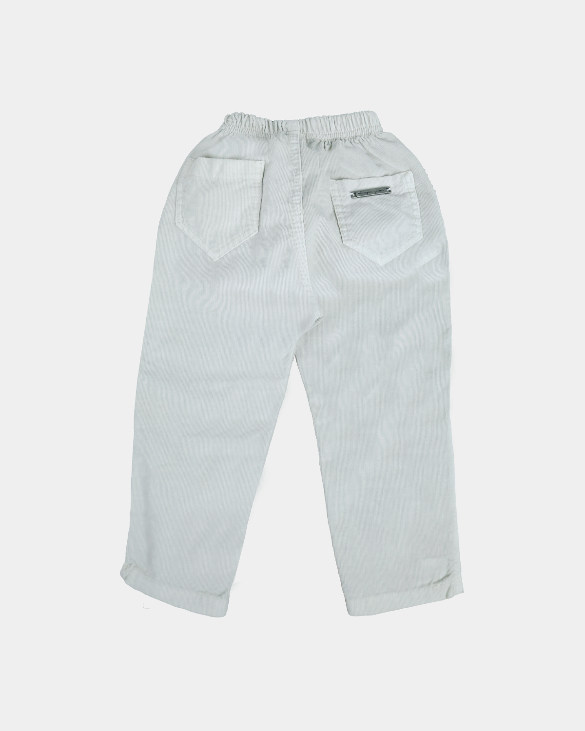 PANTALÓN GOMAS PANA GRIS