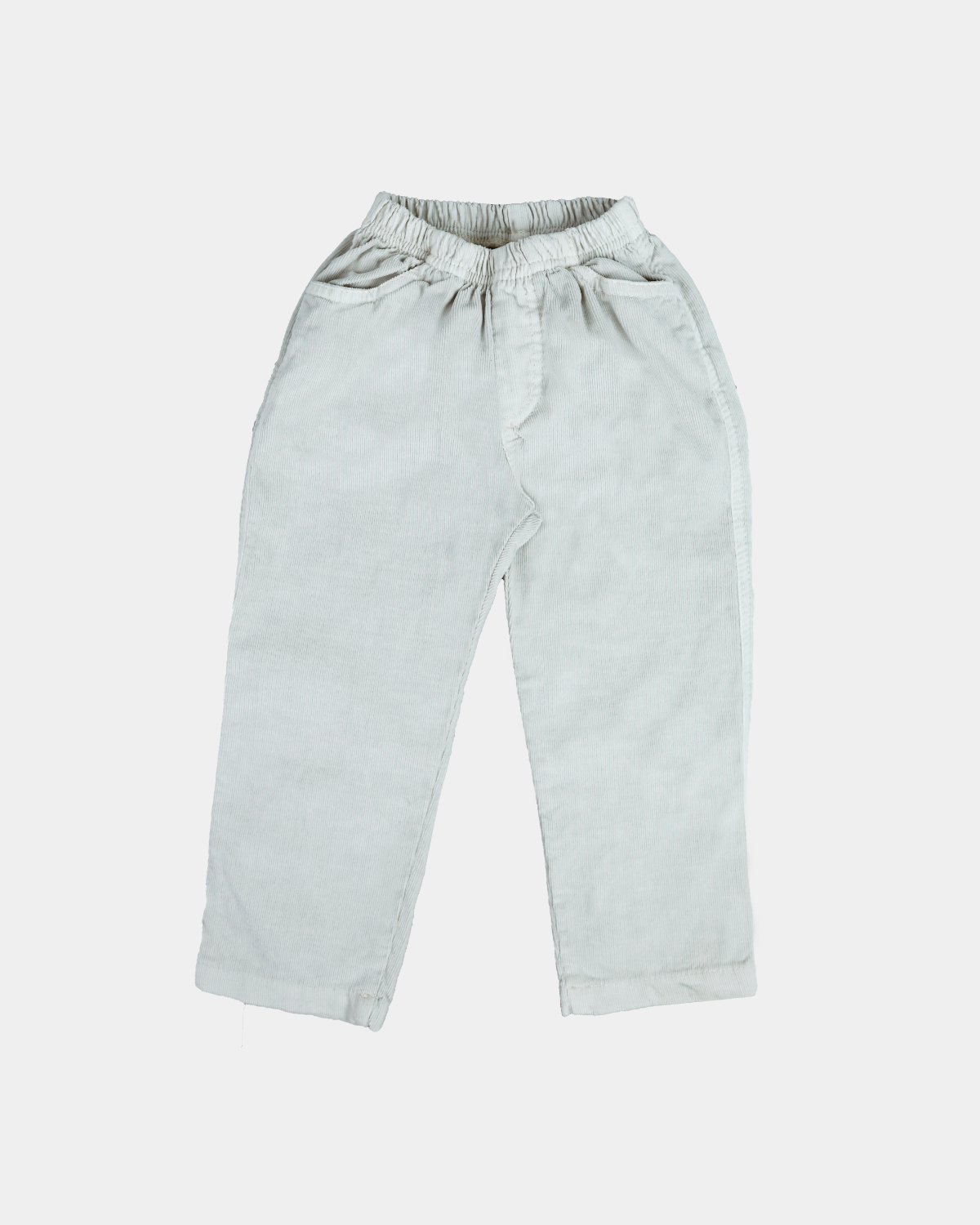 PANTALÓN GOMAS PANA GRIS