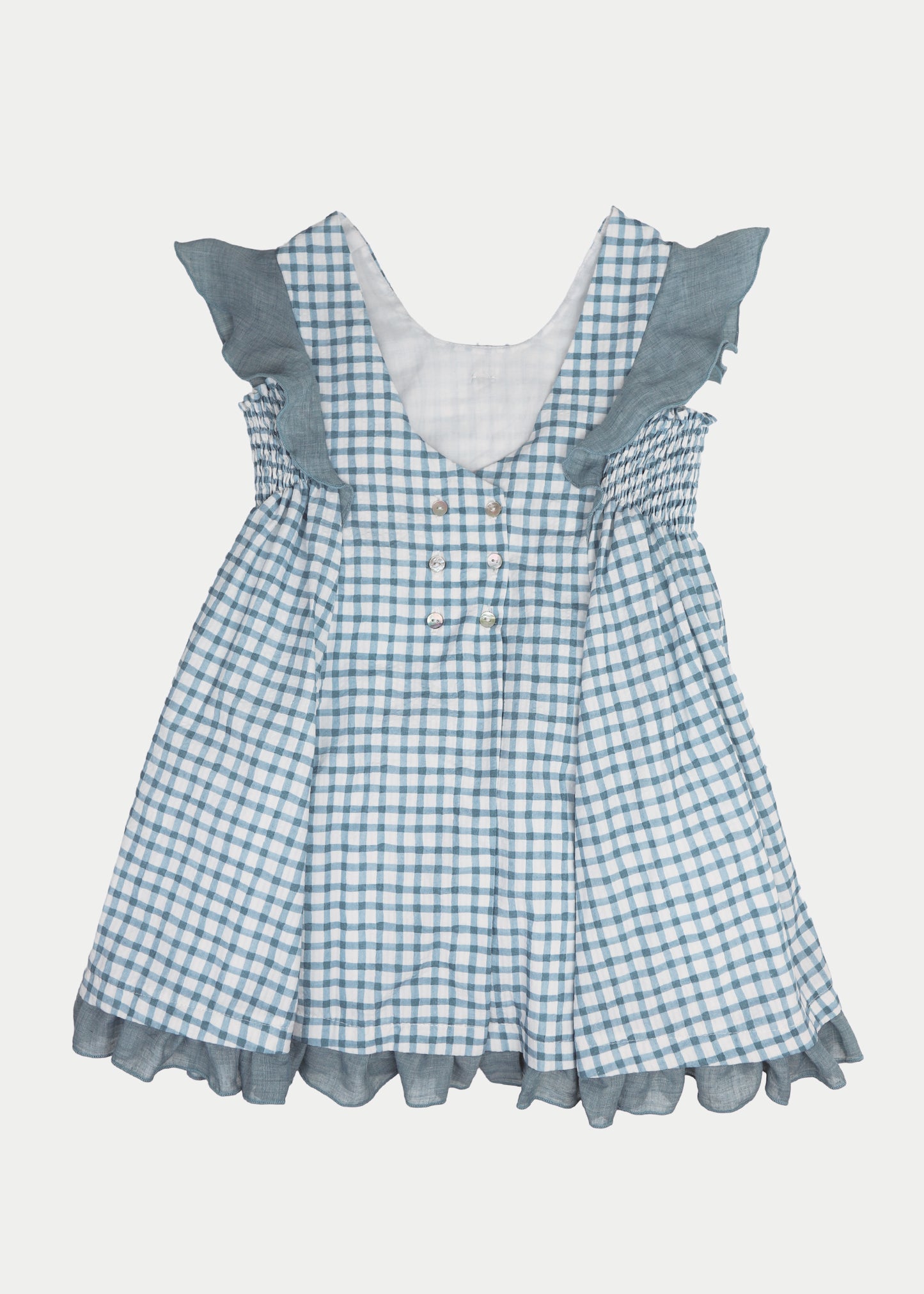 VESTIDO TELA CINTAS