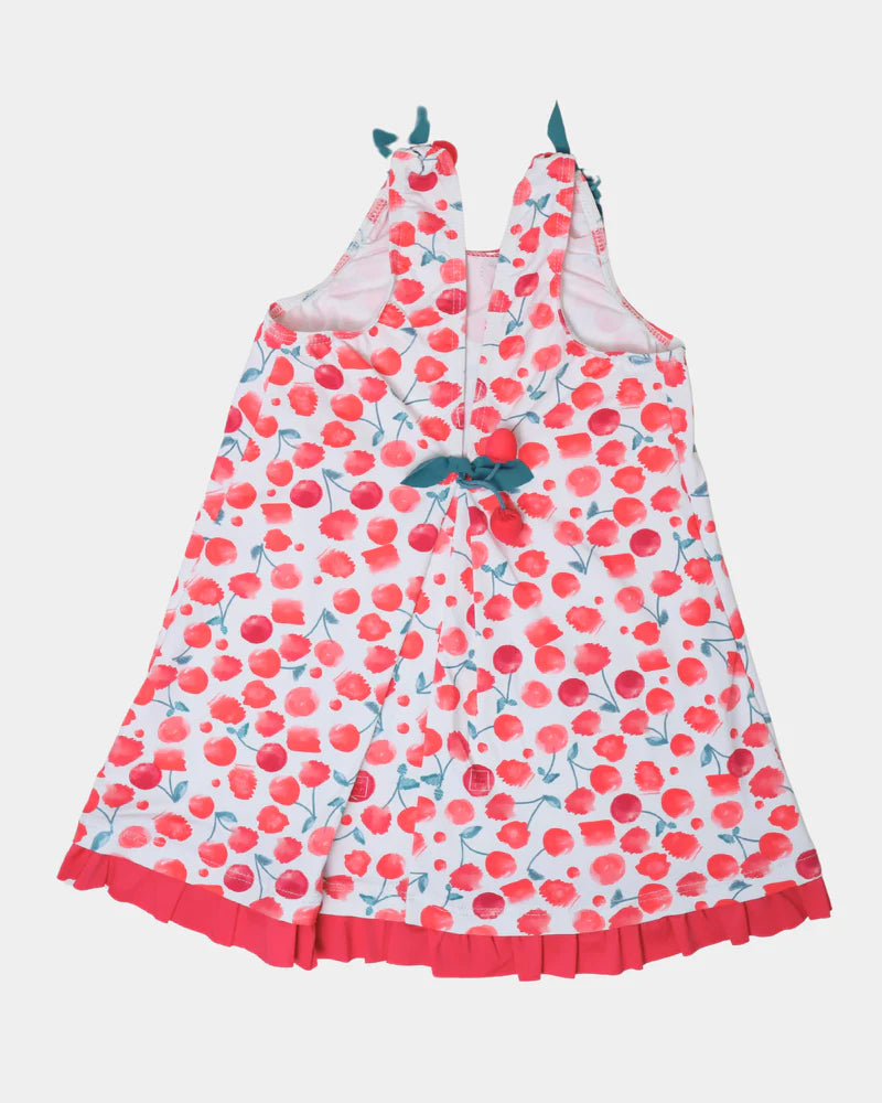 VESTIDO LYCRA CEREZAS
