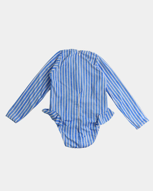 TRAJE DE BAÑO LYCRA RAYAS M/L