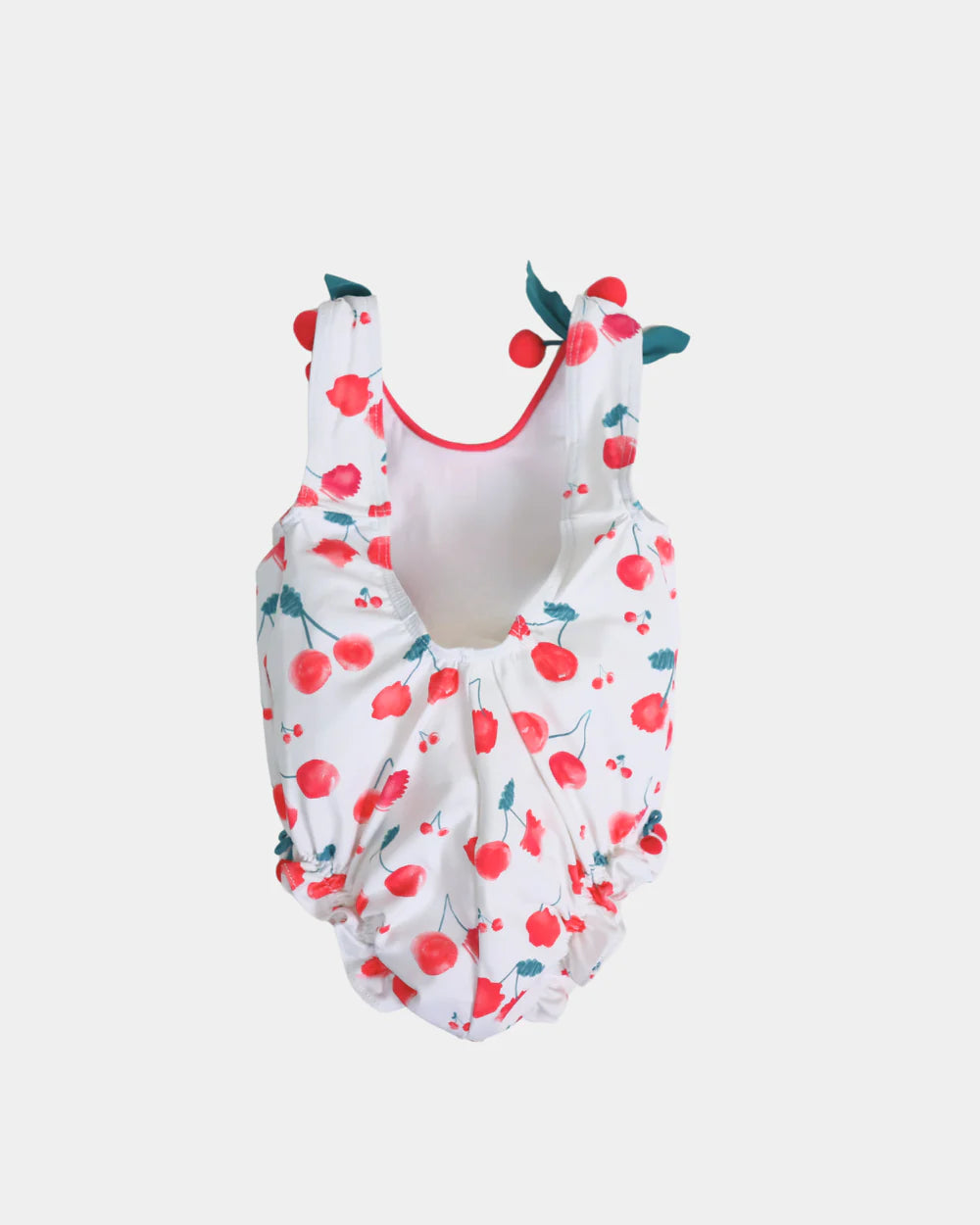 TRAJE DE BAÑO BEBÉ CEREZAS