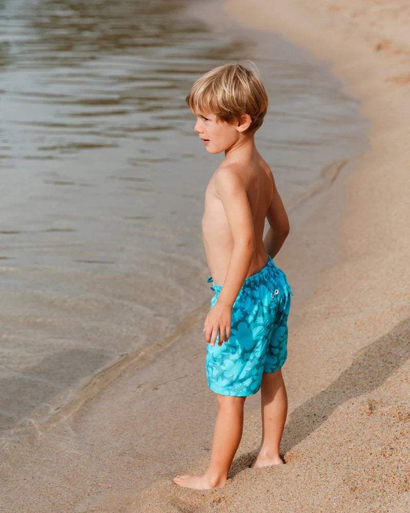 SHORT SURF NIÑO HIBISCUS