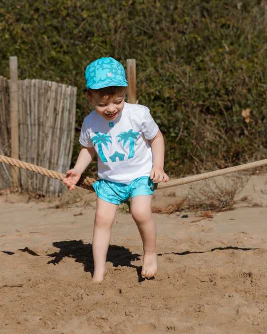 CAMISETA NIÑO HIBISCUS