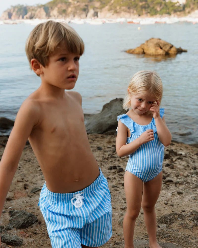 SHORT SURF NIÑO RAYAS