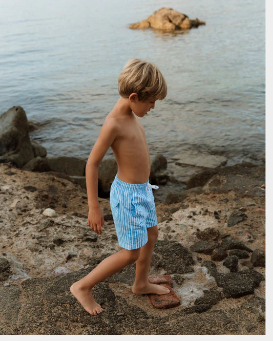 SHORT SURF NIÑO RAYAS