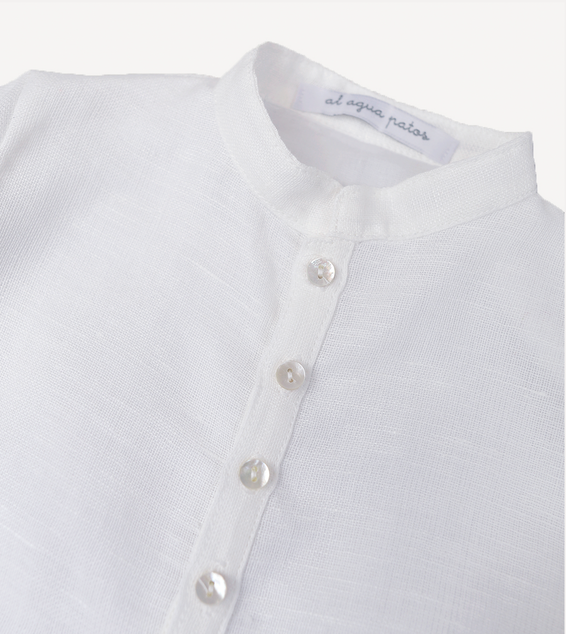 CAMISA MAO M/L LINO CRUDO