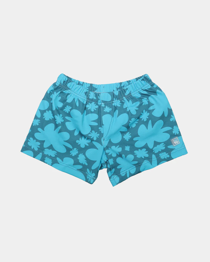 SHORT BEBÉ LYCRA HIBISCUS