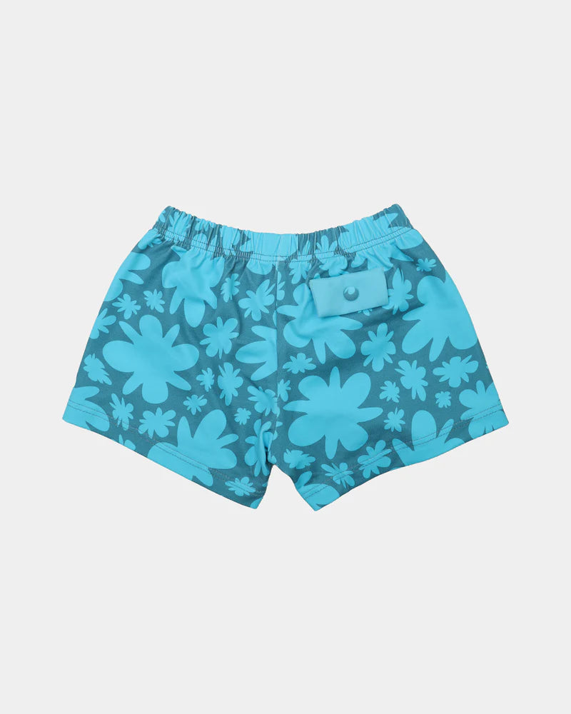 SHORT BEBÉ LYCRA HIBISCUS