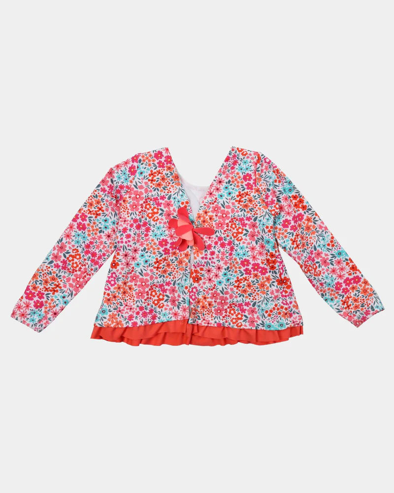 CAMISETA NIÑA M/L DALIAS