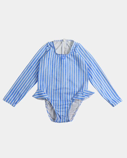 TRAJE DE BAÑO LYCRA RAYAS M/L